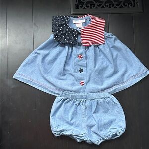Bonnie Baby 4th of July Set Size 3-6 Months